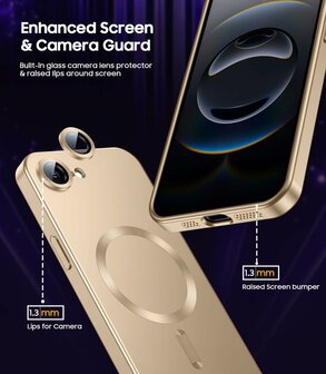 iPhone 16e - MagSafe Matte TPU - Goud