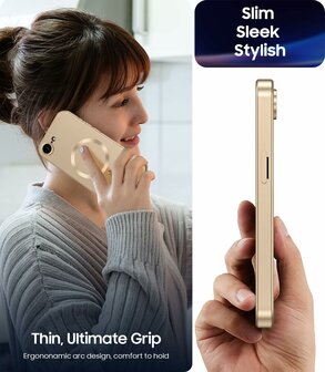iPhone 16e - MagSafe Matte TPU - Goud