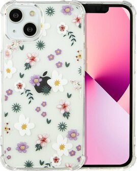 iPhone 14 Plus - Anti Shock - Bloemen