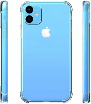 iPhone 11 - Anti Shock &amp;amp; Glas - Transparant