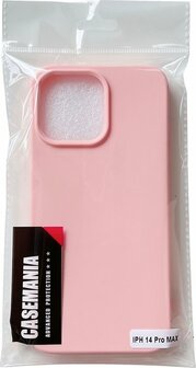 iPhone 14 Pro Max - HQ TPU Back Cover - Roze