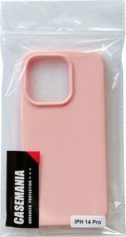 iPhone 14 Pro - HQ TPU Back Cover - Roze