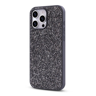 iPhone 16 Pro - Diamant Glitter - Zilver