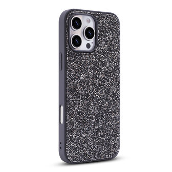 iPhone 16 Pro - Diamant Glitter - Zilver