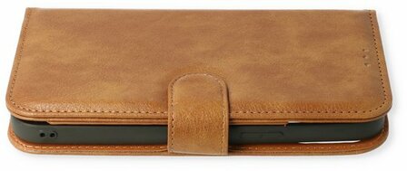 iPhone 11 Bruin - 2 in 1 HQ Book Case met Extra Vakken