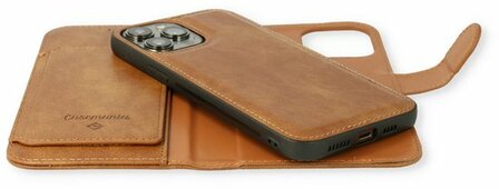 iPhone 11 Bruin - 2 in 1 HQ Book Case met Extra Vakken