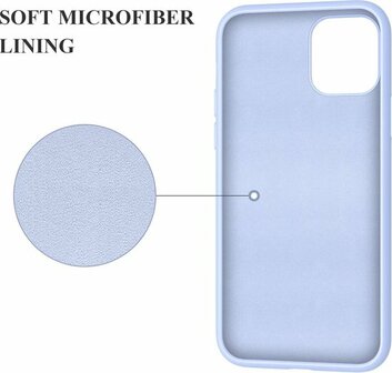 iPhone 11 - Siliconen Back Cover - Paars