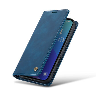iPhone 16 Pro - Navy Blue - Book Case