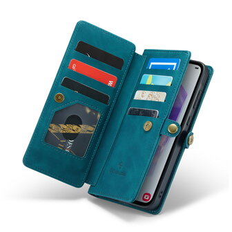 Samsung A56 - Emerald Green - 2 in 1 Book met Extra Vakken