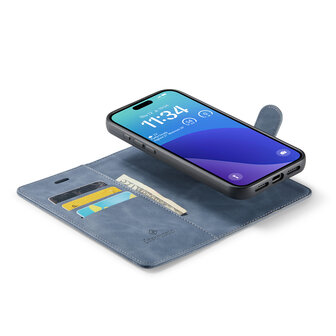 iPhone 16 Pro Max - Shadow Gray - 2 in 1 Book Case