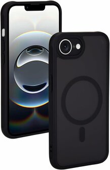iPhone 16e - Magsafe Matte Armor &amp;amp; 2x Glas - Zwart
