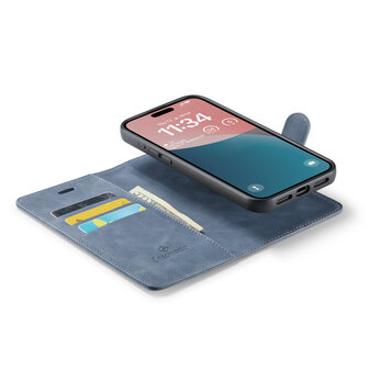 iPhone 16 Plus - Shadow Gray - 2 in 1 Book Case