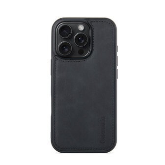 iPhone 16 Pro - Charcoal Gray - 2 in 1 Book Case
