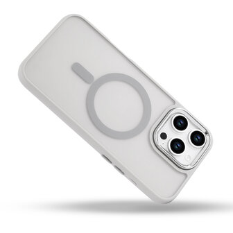 iPhone 16 Pro - Grijs - Matte Armor - Geschikt voor MagSafe