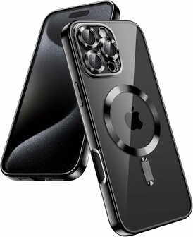 iPhone 16 Pro - Zwart - Siliconen MagSafe Back Cover