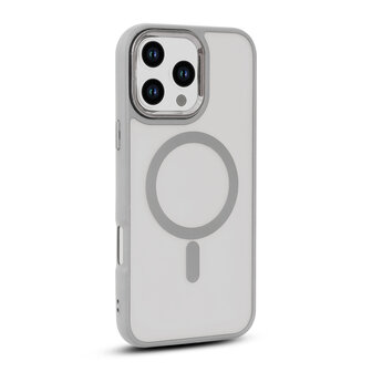 iPhone 16 Pro Max - Grijs - Matte Armor - Geschikt voor MagSafe