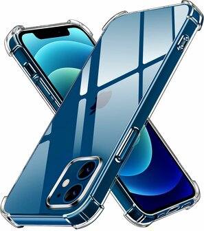 iPhone 11 - Anti Shock &amp;amp; 2x Glas - Transparant