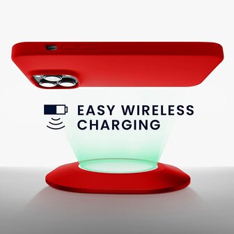 iPhone 14 Pro - Liquid Back Cover - Rood