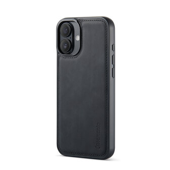 iPhone 16 Plus - Charcoal Gray - 2 in 1 Book Case