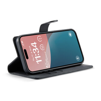 iPhone 16 Plus - Charcoal Gray - 2 in 1 Book Case