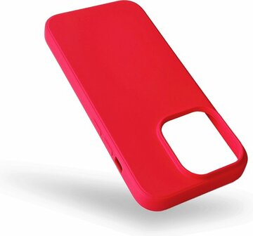 iPhone 14 Pro - Microfiber Back Cover - Rood