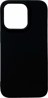 iPhone 14 Pro - HQ TPU Back Cover - Zwart