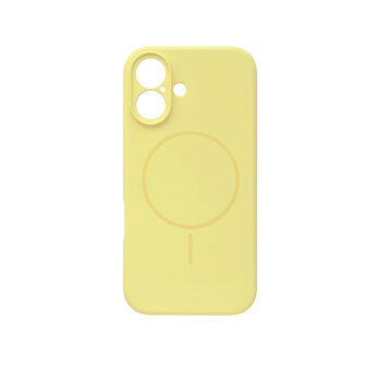 iPhone 16 - Geel - Zachte MagSafe Liquid Case