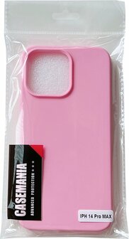 iPhone 14 Pro Max - HQ TPU Back Cover - Megenta
