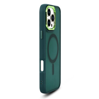 iPhone 16 Pro - Groen - Matte Armor - Geschikt voor MagSafe