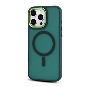 iPhone 16 Pro - Groen - Matte Armor - Geschikt voor MagSafe