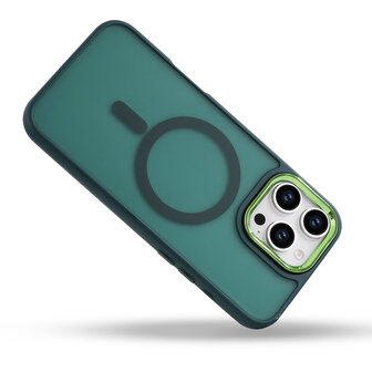 iPhone 16 Pro - Groen - Matte Armor - Geschikt voor MagSafe
