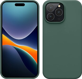 iPhone 14 Pro - Liquid Back Cover - Groen