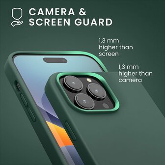 iPhone 14 Pro - Liquid Back Cover - Groen