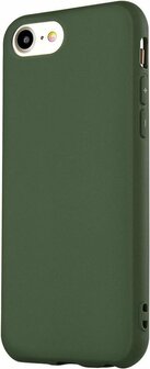 iPhone SE (2020) - Siliconen Back Cover - Groen