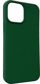 iPhone 13 Pro Max - HQ TPU Back Cover - Donker Groen