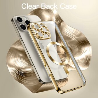iPhone 16 Pro - Goud - Siliconen MagSafe Back Cover