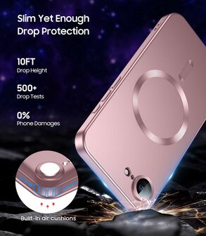 iPhone 16e - MagSafe Matte TPU - Roze