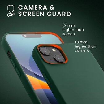 iPhone 14 Plus - Liquid Back Cover - Groen
