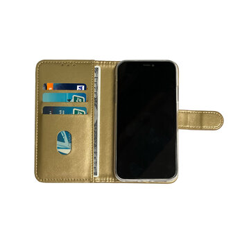 iPhone 11 - Book Case - Goud