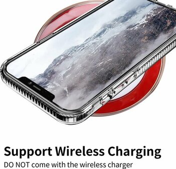 iPhone 11 Pro Max Zwart - Gel Armor Back Cover
