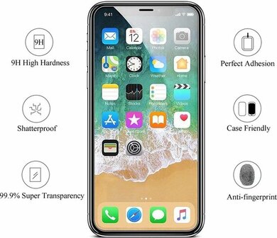 iPhone 11 - Back Cover &amp;amp; 2X Glas - Groen