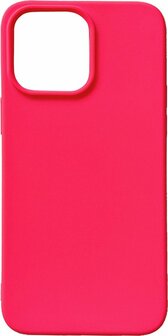 iPhone 14 Pro Max - HQ TPU Back Cover - Neon Roze