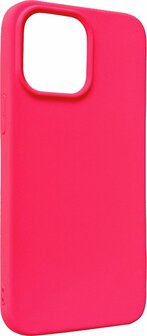 iPhone 14 Pro Max - HQ TPU Back Cover - Neon Roze