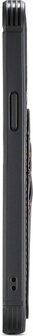 iPhone 13 Pro Max - Back Cover met Kaarthouder - Charcoal Gray