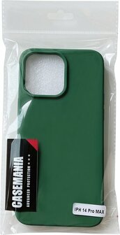 iPhone 14 Pro Max - HQ TPU Back Cover - Donker Groen