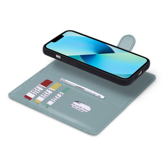 iPhone 16 - 2 in 1 Afneembare Book Case - Blauw
