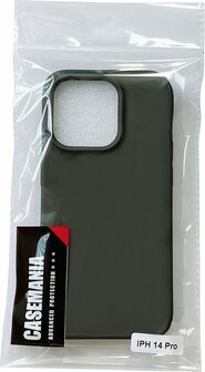 iPhone 14 Pro - HQ TPU Back Cover - Grijs