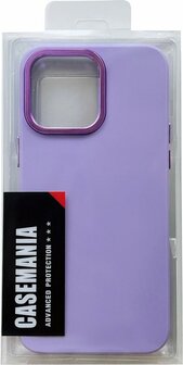 iPhone 14 Pro - Shockproof Back Cover - Paars