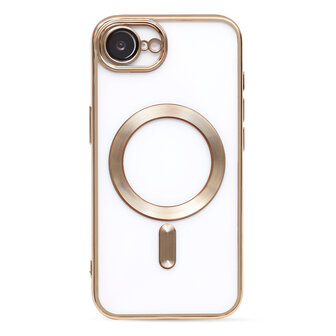 iPhone 16e - Goud - Siliconen MagSafe Back Cover