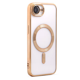 iPhone 16e - Goud - Siliconen MagSafe Back Cover